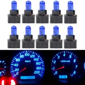 10pcs Blue T5 SMD LED Car Dashboard Instrument Interior Lights Bulb Accessories - Picture 1 of 5