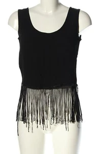 MANGO Top recortado Mujeres Talla EU 36 negro look casual - Imagen 1 de 5