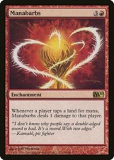 Manabarbs Magic 2010 / M10 NM Red Rare MAGIC THE GATHERING MTG CARD ABUGames