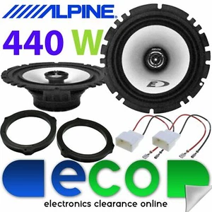 Ford Fiesta MK8 440 Watts Alpine 6.5" 2 Way Front Door Car Speaker Upgrade Kit - Picture 1 of 1