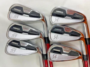 Bridgestone J15DPF Iron set 6 pcs 5-pw Flex Stiff Shafts Tour AD J15-11I - Picture 1 of 9