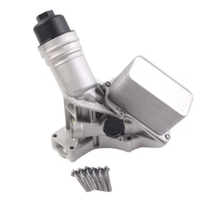 Aluminum Oil Filter Housing 11428583895 Fits BMW 340i 440i 540i 640i 740i 3.0L - Picture 1 of 12