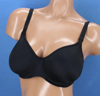 Anita Maternity 5068 Basic Microfiber Underwire Unlined Nursing Bra  32E #E2685 - Image 1 of 4