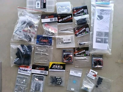 New Rc Parts Lot Crawlers Drift Touring Losi Lmt Tlr Tamiya Dynamite Accessories - Image 1 of 4