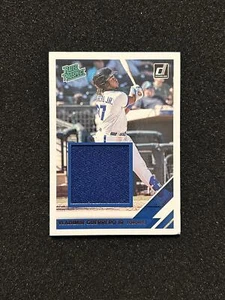 2019 Vladimir Guerrero Jr. Donruss Rated Prospect Materiale #RPM-VJ Blue Jays - Foto 1 di 2