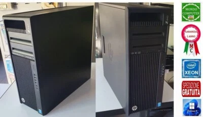 COMPUTER HP Z440 CPU INTEL XEON E5-2640_V4 SSD WINDOWS 11 - Immagine 1 di 2