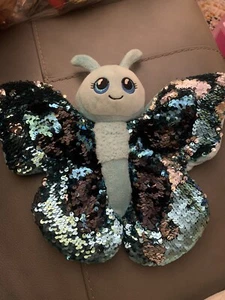 N. American Bear Co Plush Little Princess Mermaid + Adventure Planet Butterfly - Picture 1 of 3
