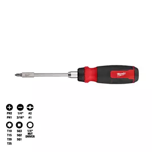 Milwaukee 48-22-2903 14-In-1 Ratcheting Multi-Bit Screwdriver - Picture 1 of 9