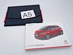 CITROEN PICASSO OWNERS HANDBOOK & WALLET PACK 2011 To 2015 ref 151111 - Picture 1 of 1