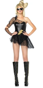 New Lightning Rocker Woman Costume M/L - Picture 1 of 1