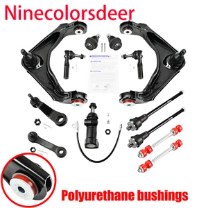 Front Upper Control Arms Tierods For Chevy GMC Silverado Sierra 2500 3500DH H2 - Foto 1 di 10