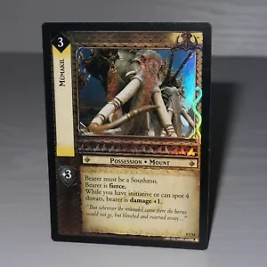 El Señor de los Anillos TCG 8U64 Mumak Foil 10R45 Mumak Chieftain Raro - Imagen 1 de 13