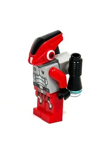 LEGO Minifigure gs006 Galaxy Squad Alien Red Robot Sidekick   Set 70708 70702