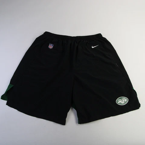 New York Jets Nike NFL On Field Apparel Dri-Fit Athletic Shorts Men's Used Cover