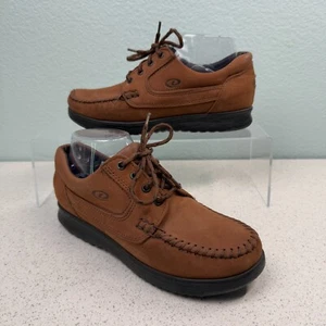 Dexter Walkmocs Women's Size 8 M Brown Lace Up Loafer Moccasin Casual Shoes - Picture 1 of 13