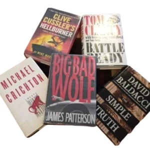 Lot of 9 Hardcover Thrillers - Very Good Condition - Imagen 1 de 4