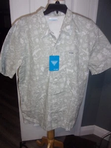Columbia Herren PFG Trollers Best SS Hemd hellbraun Größe Small - Bild 1 von 2