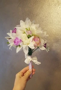 Blumenstrauß Brautstrauß künstlich ewige Blumen - Bild 1 von 5