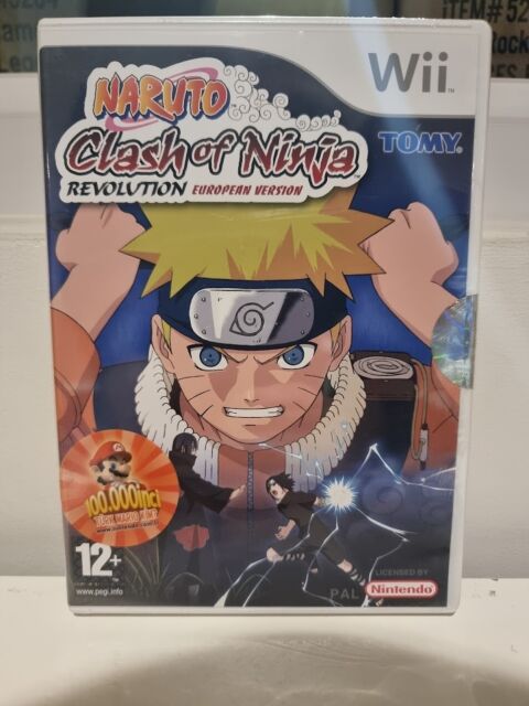 Gameteczone Jogo Nintendo Wii Naruto Shippuden: Clash Of Ninja