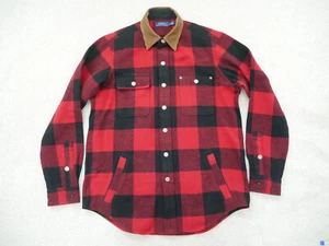 Polo Ralph Lauren Wollmischung Buffalo Karo Flanell Hemd Jacke M Neu ohne Etikett! - Bild 1 von 9