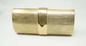 Rodo Italy Handtasche Gold Clutch Hartschalenbox Struktur Goldfarben Metall - Bild 1 von 13
