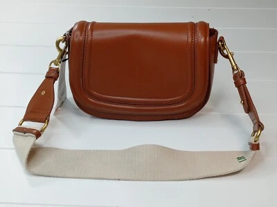 ZARA Flap Convertible Brown Shoulder/Crossbody Bag - Image 1 of 4