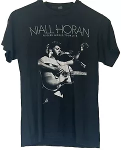 Niall Horan Shirt kurzärmelig Rundhalsausschnitt Konzertshirt Band T-Shirt schwarz Tultex S - Bild 1 von 3