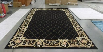 BLACK 8'-9" X 11'-9" Damaged Rug, Reduced Price 1172599384 HK333B-9 - Image 1 of 4