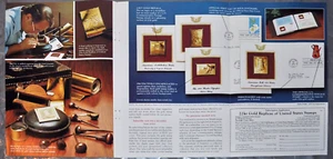 1980 Postal Commemorative Society 5-page advertisement, Gold FDC collection ad - Bild 1 von 6