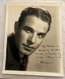 Vintage Onslow Stevens 8x10 Signed/Autographed B&W Photograph - Picture 1 of 8