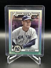 2023 Topps Series 2 Baseball #LG-11 LOU GEHRIG Legends Of The Game 🔥Clean🔥FOIL