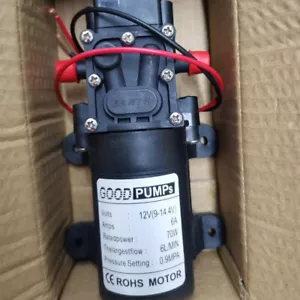 12V Water Pump 130PSI Self Priming Pump Diaphragm High Pressure Automatic Switch - Picture 1 of 16