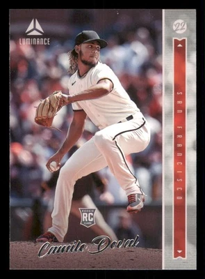 2022 Panini Chronicles Luminance #9 Camilo Doval - Image 1 of 2