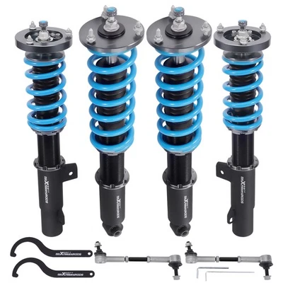 24 Level Coilovers Suspension Lowering Kit Set for BMW E38 740i 740iL 1995-2001 — 第 1/4 张图片