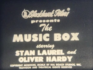 “Music Box” (1932), Super 8mm Film, SOUND, Laurel & Hardy, Piano Delivery, 2R - Picture 1 of 24