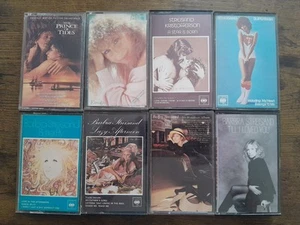 Barbara Streisand Cassette Tapes Bundle X 8  - Picture 1 of 2