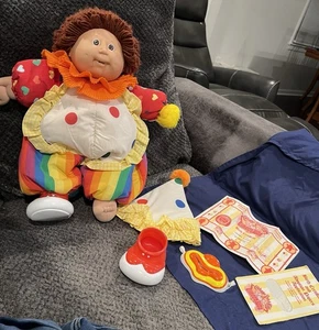 Cabbage Patch Clown Doll Circus Kid Accessories Included '80s- Birth Certificate - Picture 1 of 15