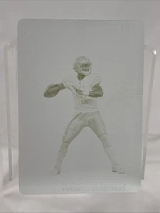 dak prescott Impeccable 2017 Printing Plate One Of One! 1/1 - Picture 1 of 2