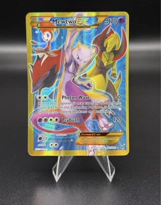 Mewtwo EX 163/162 Breakthrough LP/Lightly Played - Image 1 of 4