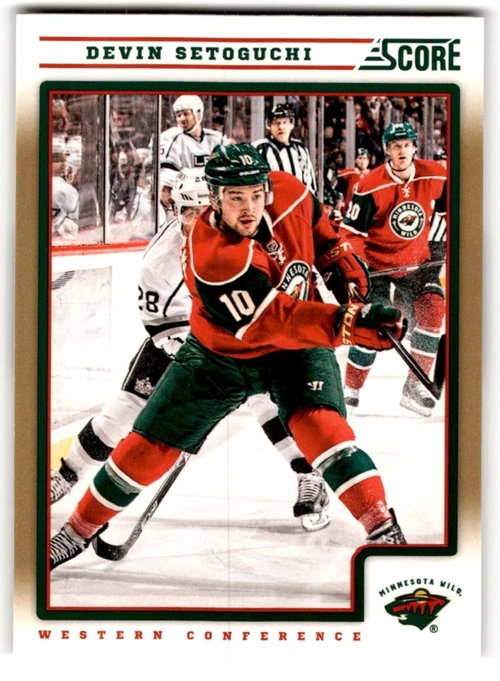 Devin Setoguchi 2012-13 Score Gold Rush #241 Minnesota Wild - Image 1 of 2