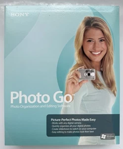 Sony Photo Go Photo Organization and Editing Software (2007) - New in Box - Picture 1 of 5