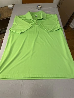 Polo de golf Bolle verde lima grande para hombre Foto 1 de 4
