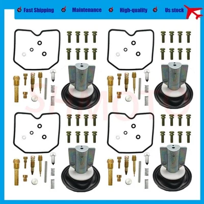 Kit de reparación de carburador diafragma 4X para Kawasaki Concours ZG1000 1989-2006 Foto 1 de 4