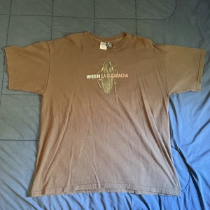Offizielles WEEN La Cucaracha Promo Shirt 2007, braun Größe XL - Bild 1 von 6