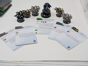 DC Heroclix Batman 053b The Caped Crusader Super Rare Prime mit Karten und Fledermäusen - Bild 1 von 7