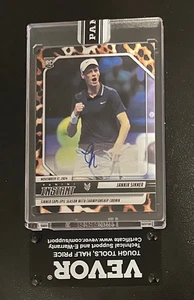 Jannik Sinner -RC Panini Instant Tennis #4 - Jaguar /10 Auto Rookie RC #1 Ranked - Picture 1 of 2