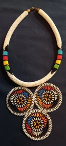Splendida Collana di Perline Masai Africane - Foto 1 di 9