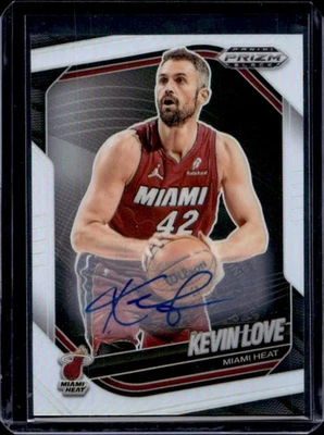 2024-25 Prizm Black Kevin Love Auto Silver Prizm #183 Heat - image 1 of 2