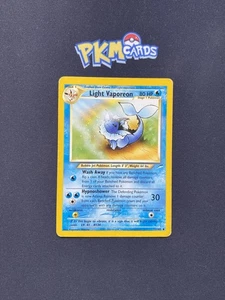 Pokémon TCG Light Vaporeon Neo Destiny 52/105 Regular MP. - Bild 1 von 3
