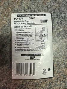 BWF PO-50V Steckdosenabdeckung - Bild 1 von 2